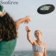 SooGree Children's Soft Frisbee Hand Throwable Boomerang Outdoor Sports Kindergarten Parent-Child Game Flying Saucer Boys and Girls Toys Children's Entry Competition Special Frisbee 175g White