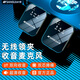 SANSUI Wireless Lavalier Microphone Video Douyin Vlog Recording Microphone Portal Broadcasting Singing Recording Equipment Noise Reduction Full Set Anchor Sound Card Mobile Live Radio Microphone One to One ENC Dual Noise Reduction + Pure Radio Universal Version