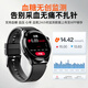 Bopi Dynamic Intelligent Healthy Blood Sugar Monitoring Watch Non-invasive Needle-free Blood Pressure Watch Heart Rate Blood Oxygen All-in-One Recorder Voice Call Sports Band Gives Old Men Gifts Men TK22 Top-up Bluetooth Call Version [High Accurate Measurement + Friends Care]