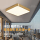 Heart mirror full copper outdoor ceiling light villa ultra-thin entrance door light corridor aisle balcony lamp terrace mosquito-proof courtyard X3893-600*800/rectangular