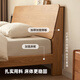 Lit en bois massif d'origine chambre principale lit grand lit en rondins de lit double lit en pente contre le grand lit 1,8 mètres x 2 mètres Lit Lit P5012