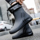 Xlzt Bottes de pluie à quatre saisons pour hommes Léger non glissa-tube à tube de pêche chaussures de pêche à bouche à cravate