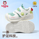 Babudou children's shoes for infants and young children in early autumn breathable toddler shoes for men and women soft sole breathable shoes Vibrant Orange 21 Inner length 14 Suitable for feet 13.5