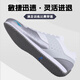 Li Ning (LI-NING) Fencing shoes for children's adult fencing competition training for men and women fencing foil competition equipment indoor anti-slip ADAJ002 silver [classic model] 29