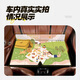 
Mengduofu car mattress car rear seat sleeping artifact non-inflatable car rear seat sleeping mattress car crib folding mattress larger and thickened car mattress [ice silk style] Comfortable cartoon pattern self-driving camping trip picnic mattress