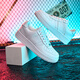 Kappa (Kappa) women's shoes autumn 2025 new height increasing white shoes for women versatile casual sports sneakers for women Lu Yubai 38