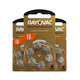Xiwanbo Hörgeräte Retway Original Spezialzubehör Batterie P13P312 Taste P10 Elektronische P675 Zink Air Powerone P13 [1 Board 6 Teile]