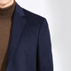 Antonio [Cashmere + Wool] Light luxury business wool suit jacket for men Blue M (170/88A)