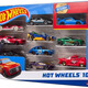 HOT WHEELS (Random Style) Boys Spring Festival New Year Gift Racing Model - Hot Traffic Series Ten Vehicles 54886