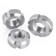 Jinchao GB812 national standard 304 stainless steel round nut slotted nut locking stop small and cap garden nut yuan shape M22*1.5