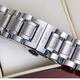 Longines berühmte Handwerker Originalstahlgürtel Mond Phase acht Nadel Original L2.628 793 755 673 909 Uhrenkettenzubehör Silber [Original] 18mm