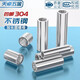 Tianzhuo Hardware 304 stainless steel extended thick high round nut through wire connection nut column screw joint welding high pressure screw nut M20*60*M30 1 piece