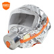 Huozhanshi gas mask household fire mask anti-smoke and fire protection 3C certified fire escape filter self-rescue breathing equipment TZL30S fire mask-10 pack