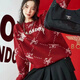 Junge Weihnachtsliedlied Paar Herbst und Winter Jacquard Stickerei Neujahr vielseitig rotes Neues Jahr Pullover S vorgeschlagen 90-130jin [Jin gleich 0,5 kg]