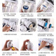 Joyoung Universal Filter Element Joyoung UltraFiltration Machine de purificación de agua JYW-HC1565/1583/1283WU1265 Conjunto completo de cinco niveles de nivel 1283 (2 pp Algodón gratis)