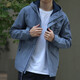 Timberland (Timberland) 2024 Automne et hiver Timberland Timberland Veste imperméable à vent en plein air A695W 073 Bleu moyen 24 automne et hiver 3xl