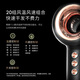 LANSAM zero-speed hair dryer household plasma hair care high-speed high-power high wind does not damage the hair negative ion hair dryer gift national subsidy youth version-Ye Mu Lan