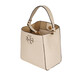 Tang Li Baiqi TB Damenbeutel Frauenhandtasche Eimer Bag McGraw-Serie Modetrendy One-Shoulder Crossbody Tasche Geschenke für Freundinnen Geschenke für den chinesischen Valentinstag Käse weiße kleine Fliesen 74956 724