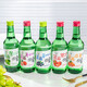 真洛韩式露酒烧酒果味清酒低度微醺青葡萄味女士聚会 4瓶烧酒360ml+2个酒杯