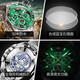 Oupinke (Oupinke) Switzerland Certified Famoso Watch Top Diez marcas de relojes Ghost Ghost para hombres Totos mecánicos totalmente automáticos Relojes de hombres impermeables luminoso