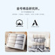 Gold towel set gift box as a souvenir return gift Class A pure cotton thickened towel 2-pack gift box with hand bag