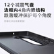 华为MateX5/X6磁吸手机壳带卡包X3内置卡槽NFC放身份证门禁卡 华为MateX5 精孔-半透磨砂黑