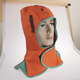 
Fire fox welder anti-scalding hat shawl hat dustproof labor protection hood flame retardant welding head cover welding 23-3519
