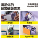 倍思 适用苹果14ProMax手机壳iPhone14ProMax保护套Magsafe磁吸壳充电防摔超薄高端镜头全包简约透明