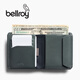 Bellroy Australia Coin Brieftasche Spring Neue Leder Brieftasche Münzkartenspeicherpaket Funktion Wallet Ink Grau Grün