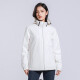 Holzspecker (Tucano) plus Samtintegrierte Jacke für Frauen, einschichtige Outdoor-Herbst- und Winter Mountaineering-Jacke warme weiche Schalen-Windbreaker 9930S-2 Ginkgo White-Woman [Camouflage] 3xl