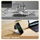 Momax Qi2+ Apple certified three-in-one wireless charger folding support MagSafe15W magnetic charging stand iPhone16/15/appleiwatch watch headphones