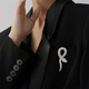 Qlady Year of the Snake brooch, high-end brand corsage, light luxury suit pin, collar pin, high-end accessories, snake comes to run gift