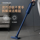 Deerma Vacuum Cleaner Household Upright Handheld Vacuum Cleaner DX1000 Corded Lightweight Powerful High Power Vacuum Cleaner 2-in-1 Pet Sapphire Blue