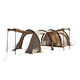 
DOD Extra Large Luxury Tunnel Tent Outdoor Folding Portable Picnic Outdoor Camping Rain Thickened T5-689 Black T5-689-BK