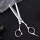 Zwilling (ZWILLING) household hairdressing scissors are sharp and durable, flat-cut tooth scissors, thinning scissors for hair cutting, durable and non-stuck, flat-cut hairdressing scissors