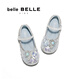 Belle (Belle) Elsa style Mary Jane shoes mall same style butterfly pumps A6090A85 blue 28