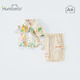 
Happy little bear baby half-sleeved shirt suit boy summer pure cotton thin clothes children's new trendy and cool outing children's clothing