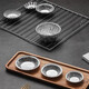 Pack d'œuf entier Tart d'étain papier papier d'aluminium jetable papier d'aluminium en état de boulange de boulangerie