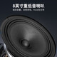 Edifier (EDIFIER) PP208 8-inch high-power subwoofer square dance speaker Bluetooth trolley speaker outdoor karaoke stage conference teaching home