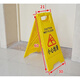 
Suitable for Chinese A people warning signs cleaning triangular vertical safety signs spot hotel font SN3291 under maintenance