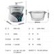 German Pool glass electric stew pot, nutritious slow cooker, large capacity, water-proof stew, 2-3 people Xiangfeng health pot, abalone, ginseng, wing and tripe pot, food nourishing smart stew pot GMD-305, ultra-low water loss rate, slow fire 5L small Xiangfeng stew pot