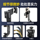 Guanyue [Verrouillage du visage et suivi] Artefact à choquage Stick Anti-Shake Stick Rotation à 360 degrés Entièrement automatique Multi-fonction Télescopie Télescopic Douyin Équipement complet Ensemble de suivi de suivi intégré de diffusion en direct 丨 avec une lumière de remplissage RVB 丨 1,8 mètres Tracking Falled Face Facul