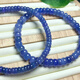 DL 1998 Fat Dong Lai quality tanzanite bracelet collection grade natural l bead men's and women's unfired sapphire bead bracelet 5*3mm