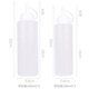 Baiji squeeze sauce bottle 4-pack condiment bottle syrup jam tomato salad honey bottle squeeze bottle sauce sauce bottle