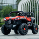 Speed ​​children's increased body off-road children's electric toy car four-wheeled car can be seated for children's car four-wheel drive remote control car children's car red dual-wheel drive Bluetooth music light remote control swing function