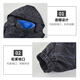 Jewish children's jacket spring and autumn style three-in-one jacket hooded jacket thickened boys three-proof removable jacket [three-proof jacket 3-in-1] red 6621 140
