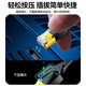 Shanze Class 7 flat network cable Engineering grade CAT7 eight-core twisted pair pure copper gold-plated 10 Gigabit high-speed shielded jumper Computer broadband home decoration finished network connection cable Class 7 shielding [flat black] 2 meters CAT-702C