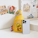 
G.DUCKKIDS children's bag cartoon little boy breast bag 2024 new cute little yellow duck girl crossbody bag baby coin wallet (#6624) pink