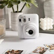 Fuji (FUJIFILM) Polaroid mini12 mini11/7/9 upgraded model, photo paper, one-time imaging camera, photo birthday gift, Mini12 mint green (ready in stock), official standard + Ins style photo frame + photo album + crystal case