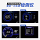 Self Anping Display HUD Head-up Display HD OBD LCD Instrument Fahrzeug Geschwindigkeit Wassertemperaturspannung Kraftstoffverbrauch Turbine Antrieb Computer Überwachung A501 Vereinfacht